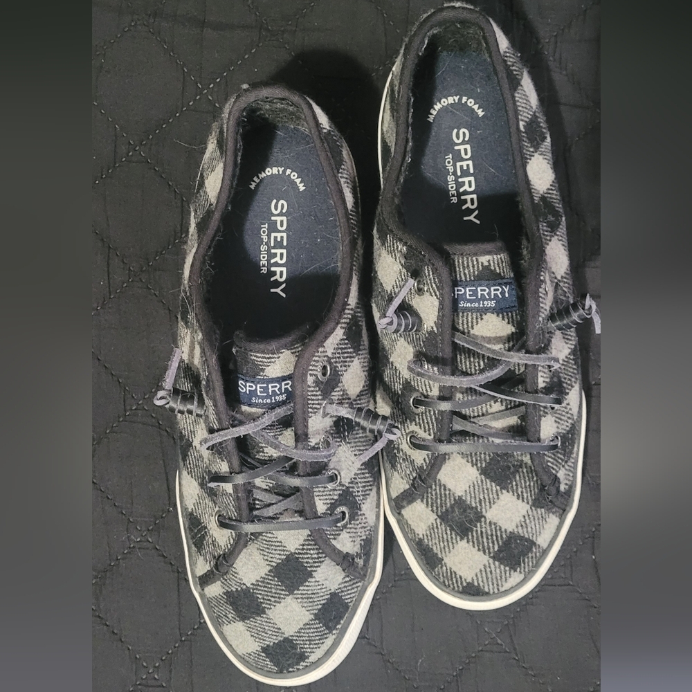 Sperry Pier Wave Slip On Wool Sneakers